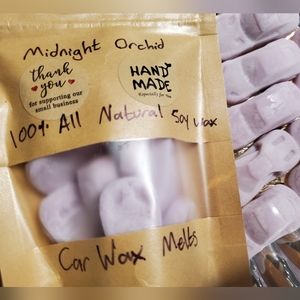 3/$10🌸 8 Car Wax Melts ~ Midnight Orchid Scent ~ Handmade Soy Wax Melts